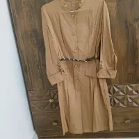 فروش مانتوی قهوه ای سایز۳۸تا۴۲