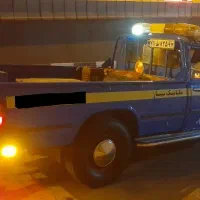 امدادخودرو یدک کش مجهز به دستگاه هیدرولیک چرخگیر