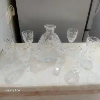 گیلاس خوری باجام و6عددلیوان یاشربت خوری