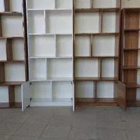 کتابخانه ۱۹۰|کتابخانه، شلف، قفسه‌های دیواری|بهار, |دیوار