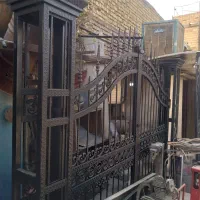 در درب حیاطی درب فرفورژه|مصالح و تجهیزات ساختمان|رباط‌کریم, شهرک صنعتی صباشهر|دیوار
