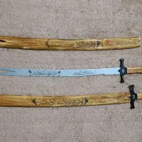 شمشیر ذوالفقار دیوار کوب تزیینی