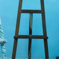 سه پایه تمام چوب پتینه کاری شده نو