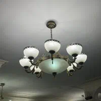 سه لوستر برنز سالم سالم