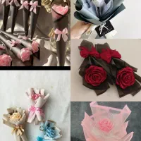 گل‌های روبانی ماندگار|صنایع دستی و سایر لوازم تزئینی|شیراز, شهرک گلها|دیوار