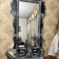 آینه کنسول چوبی