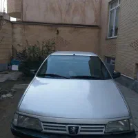 پژو 405 مدل 87 دوگانه کارخانه نقره ای