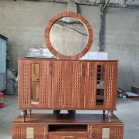 آینه کنسول الماس|بوفه، ویترین، کنسول|ملارد, |دیوار