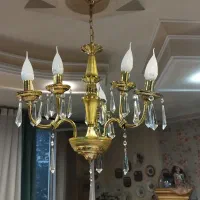 لوستر اب طلایی رنگ ثابت