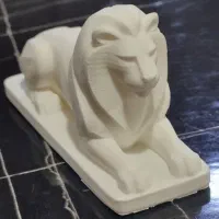 مجسمه شیر دکوری پلاستیکی