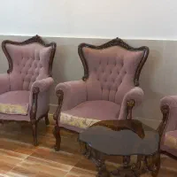 مبل استیل کلاسیک|مبلمان خانگی و میز عسلی|خمینیشهر, |دیوار