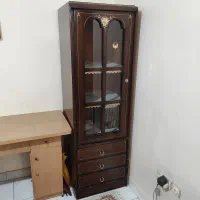 کمد و ویترین چوبی