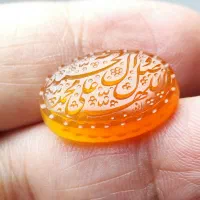 حکاکی عقیق یمن(صلوات+شرف الشمس)۲