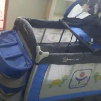 تخت پارک بیبی لوکس|تخت و صندلی بچه|قائم‌شهر, |دیوار