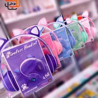 هدفون گربه ای عروسکی فانتزی چراغ دار باکیفیت|لوازم جانبی موبایل و تبلت|همدان, |دیوار