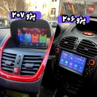 مانیتور اندروید پژو ۲۰۶ ، ۲۰۷ ، ۴۰۷ ، ۳۰۱ فابریک