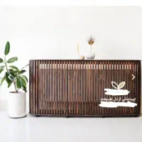 کاور شوفاژ چوبی|آبگرمکن، پکیج، شوفاژ|سنگر, |دیوار