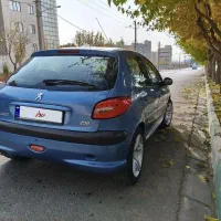 206تیپ2بی رنگ استثنایی همراه با لوازم|خودرو سواری و وانت|کرج, گوهردشت|دیوار