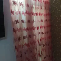 پرده و ظرف میوه خوری  در حد نو