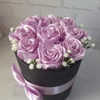 باکس گل رز یاسی