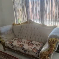 کاناپه سه نفره چوب راش