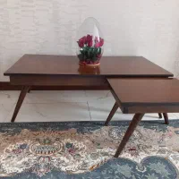 میز جلو مبلی و دوعدد عسلی