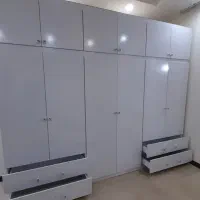 کمددیواری روکش سفید اماده|جاکفشی، کمد، دراور|تهران, تهرانسر شرقی|دیوار