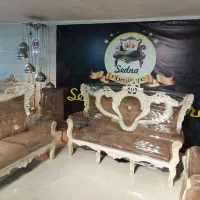 مبل کلاسیک  مدل درباری ۷نفره مناسب جهاز