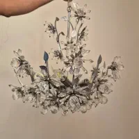 ۱ جفت لوستر ۷ شاخه کریستالی