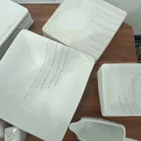 سرویس چینی نو با کارتن مناسب جهیزیه|ظروف سرو و پذیرایی|گناباد, |دیوار