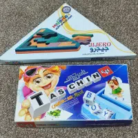 ۲عدد بازی کودکان (بازی فکری + آموزش لغات انگلیسی)