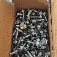 پیچ سرمته واشر دار و شیروانی بکسی