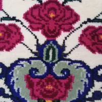 پادری و آویز گلدان کنفی