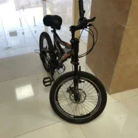دوچرخه فنری مشکی سایز ۲۰