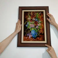 تابلو دست بافت|تابلو فرش|مشهد, ادیب نیشابوری (شهرک غرب)|دیوار