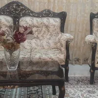 مبل استیل ۹ نفره با میز وسط و کنار مبلی|مبلمان خانگی و میز عسلی|تهران, دکتر هوشیار|دیوار