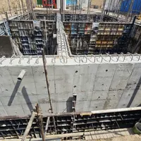 فنداسیون سقف سوله مخزن اب قالبندی