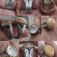 انگشتر در نجف سنگ حرم (طرح ذولفقار )