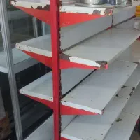 قفسه وسط فروشگاهی + سماور گازی