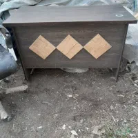 میز تحریر و صندلی چرخدار در حد نو|میز تحریر و کامپیوتر|رشت, سعدی (تختی)|دیوار