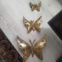 جاکلیدی برنجی وسه تا پروانه برنجی|صنایع دستی و سایر لوازم تزئینی|سبزوار, شرق کال جنوبی (شمس آبادی)|دیوار