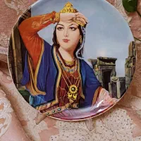 بشقاب سرامیکی|صنایع دستی و سایر لوازم تزئینی|ساوه, |دیوار