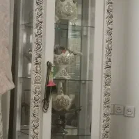 بوفه چوبی سفید