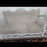 مبل استیل طرح یونانی ۷ نفره|مبلمان خانگی و میز عسلی|تهران, یاخجی آباد|دیوار