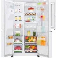 ساید بای ساید آکبند الجی رنگ سفید|یخچال و فریزر|تهران, میدان ولیعصر|دیوار