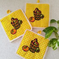 سرویس اشپزخانه دستگیره دم کنی پیشبند و...|سفره، حوله، دستمال آشپزخانه|اصفهان, محمودیه|دیوار