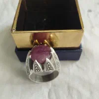 انگشتر جواهراتی سیاه قلم نو