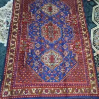 قالیچه فرش ماشینی کوچیک قدیمی سرمه‌ای|فرش|تهران, شیوا|دیوار