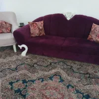 مبل هفت نفره به همراه میز|مبلمان خانگی و میز عسلی|قم, هنرستان|دیوار
