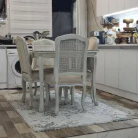 نهار خوری حصیری در حد نو